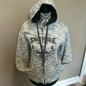 Space Needle Gray Pullover Hoodie